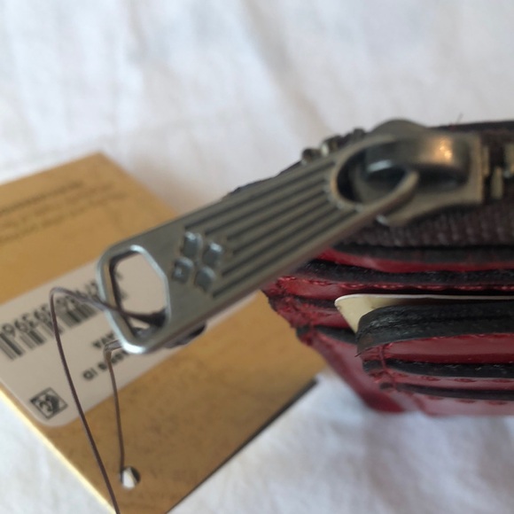 Patricia Nash Cassis Leather ID Wallet/Card Case Distressed Vintage Lava NWT - Picture 15 of 15
